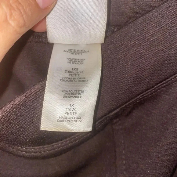 Just My Style, Just For Me Brown Pants - Picture 5 of 5